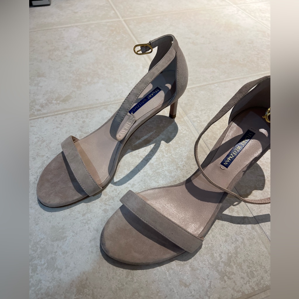 Stuart Weitzman Block Heel Sandals